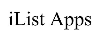 ILIST APPS