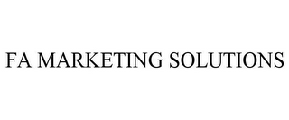 FA MARKETING SOLUTIONS