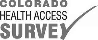 COLORADO HEALTH ACCESS SURVEY