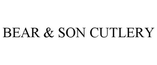 BEAR & SON CUTLERY