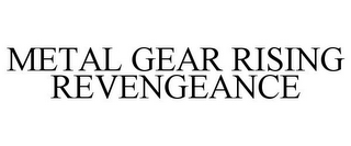 METAL GEAR RISING REVENGEANCE