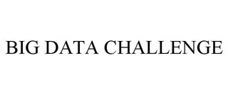 BIG DATA CHALLENGE