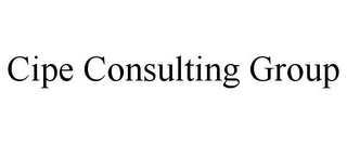 CIPE CONSULTING GROUP