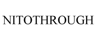 NITOTHROUGH