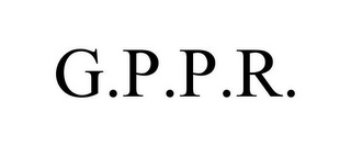 G.P.P.R.