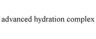 ADVANCED HYDRATION COMPLEX