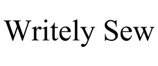 WRITELY SEW