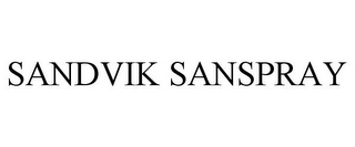 SANDVIK SANSPRAY