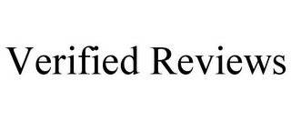 VERIFIED REVIEWS