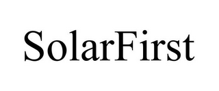 SOLARFIRST