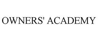 OWNERS' ACADEMY