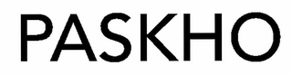 PASKHO
