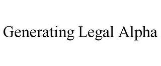 GENERATING LEGAL ALPHA