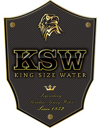 KSW KING SIZE WATER LEGENDARY FLORIDIAN SPRING WATER SINCE 1852