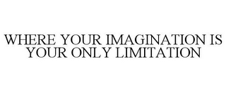 WHERE YOUR IMAGINATION IS YOUR ONLY LIMITATION