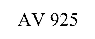 AV 925