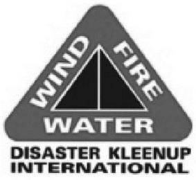 WIND FIRE WATER DISASTER KLEENUP INTERNATIONAL