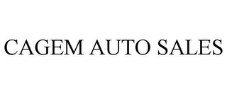 CAGEM AUTO SALES