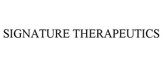 SIGNATURE THERAPEUTICS