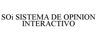 SOI SISTEMA DE OPINION INTERACTIVO