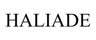 HALIADE