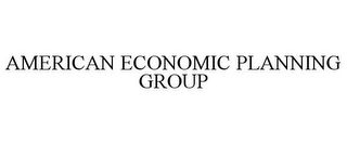 AMERICAN ECONOMIC PLANNING GROUP