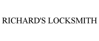 RICHARD'S LOCKSMITH