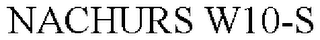 NACHURS W10-S