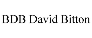 BDB DAVID BITTON