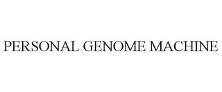 PERSONAL GENOME MACHINE