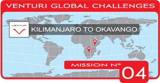 VENTURI GLOBAL CHALLENGES VENTURI V KILIMANJARO TO OKAVANGO MISSION NO 04