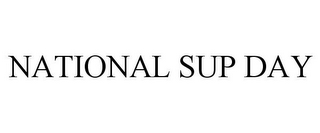 NATIONAL SUP DAY