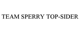 TEAM SPERRY TOP-SIDER