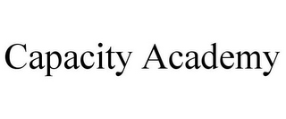CAPACITY ACADEMY
