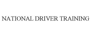 NATIONAL DRIVER TRAINING