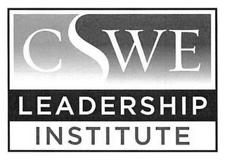 CSWE LEADERSHIP INSTITUTE