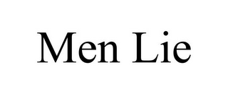 MEN LIE