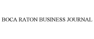 BOCA RATON BUSINESS JOURNAL