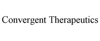 CONVERGENT THERAPEUTICS