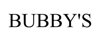 BUBBY'S