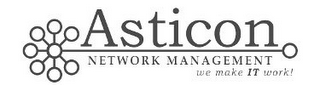 ASTICON NETWORK MANAGEMENT WE MAKE IT WORK!