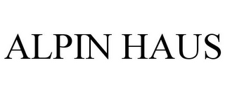 ALPIN HAUS