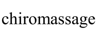 CHIROMASSAGE