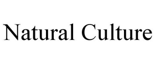 NATURAL CULTURE