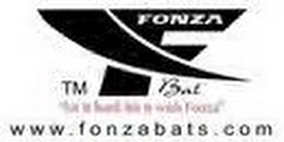 FONZA BAT WWW. FONZABATS.COM