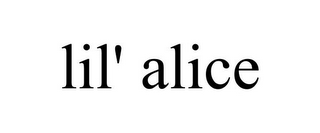 LIL' ALICE