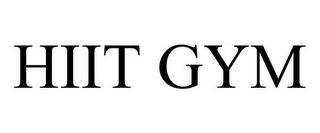 HIIT GYM