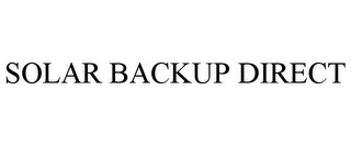 SOLAR BACKUP DIRECT