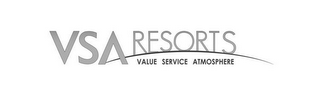 VSA RESORTS VALUE SERVICE ATMOSPHERE