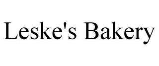 LESKE'S BAKERY